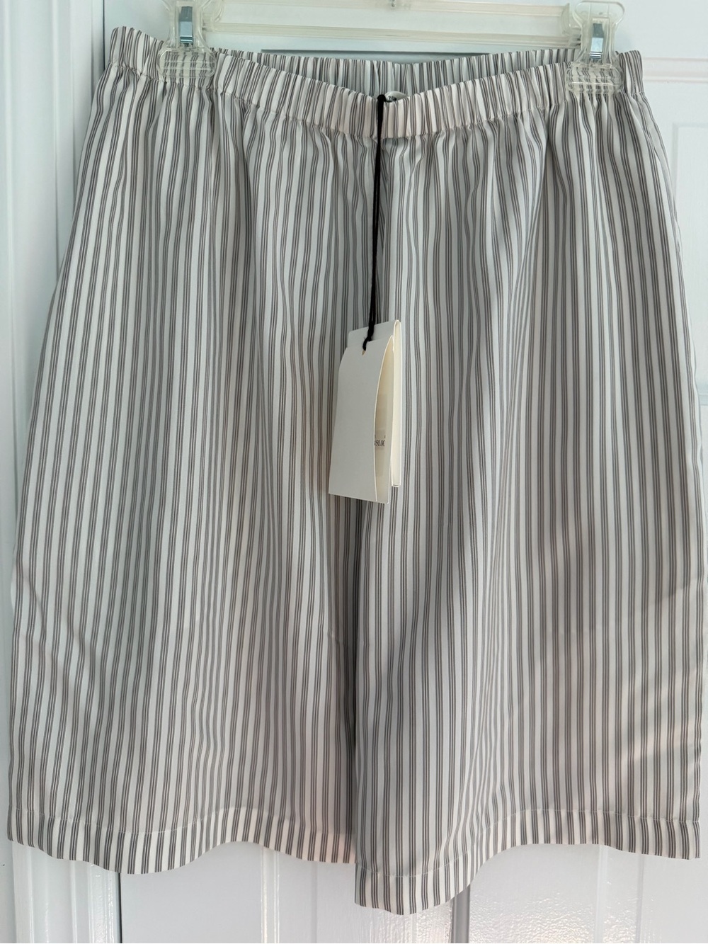 The Row Zinnia Long Silk Shorts sz 6 BNWT